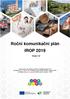 Roční komunikační plán IROP 2019 Verze 1.0