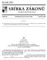 SBIÂRKA ZAÂ KONUÊ. RocÏnõÂk 2001 CÏ ESKAÂ REPUBLIKA. C Ï aâ stka 96 RozeslaÂ na dne 23. cï ervence 2001 Cena KcÏ 13,80