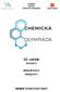 Ústřední komise Chemické olympiády. 53. ročník 2016/2017. ŠKOLNÍ KOLO kategorie C ŘEŠENÍ TEORETICKÉ ČÁSTI