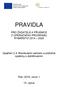 PRAVIDLA PRO ŽADATELE A PŘÍJEMCE Z OPERAČNÍHO PROGRAMU RYBÁŘSTVÍ Opatření 2.4. Recirkulační zařízení a průtočné systémy s dočišťováním