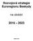 Rozvojová strategie Euroregionu Beskydy. na období. květen 2016