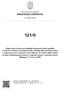 PARLAMENT ČESKÉ REPUBLIKY POSLANECKÁ SNĚMOVNA. VIII. volební období 121/0