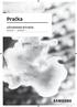 Pračka. Uživatelská příručka WD90J6***** / WD80J6*****