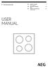 HKB64540NB. CS Návod k použití 2 Varná deska RO Manual de utilizare 23 Plită SK Návod na používanie 44 Varný panel USER MANUAL