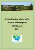 Výroční zpráva Místní akční skupiny Mikroregionu Telčsko, o. s. 2011