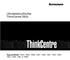 Uživatelská příručka ThinkCentre E63z. Typy počítačů: 10D4, 10D5, 10D6, 10D7, 10E0, 10E1, 10E2, 10E3, 10EJ, 10EK, 10EL a 10EM