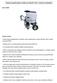 Návod na použití vozíku na mléko pro telata JFC, 170 l, s mixérem a čerpadlem
