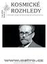 ROZHLEDY.   VĚSTNÍK ČESKÉ ASTRONOMICKÉ SPOLEČNOSTI. Číslo 4/2018. Samostatně neprodejná příloha časopisu Astropis