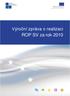 Výroční zpráva o realizaci ROP SV za rok 2010