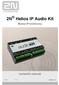 2N Helios IP Audio Kit