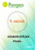 9. ročník. SOUBOR OTÁZEK -Finále-