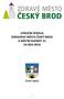 VÝROČNÍ ZPRÁVA ZDRAVÉHO MĚSTA ČESKÝ BROD A MÍSTNÍ AGENDY 21 ZA ROK 2018