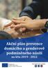 Akční plán prevence domácího a genderově podmíněného násilí na léta Úřad vlády ČR